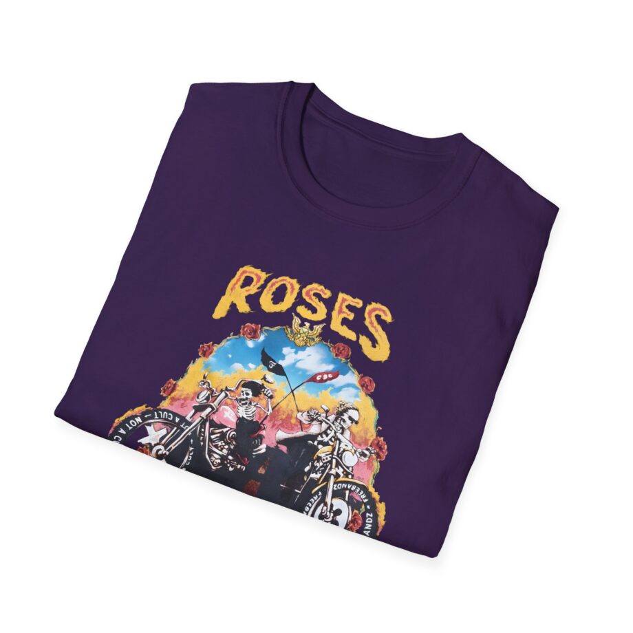 Not a Cult X Freebandz Roses Unisex Softstyle T-Shirt