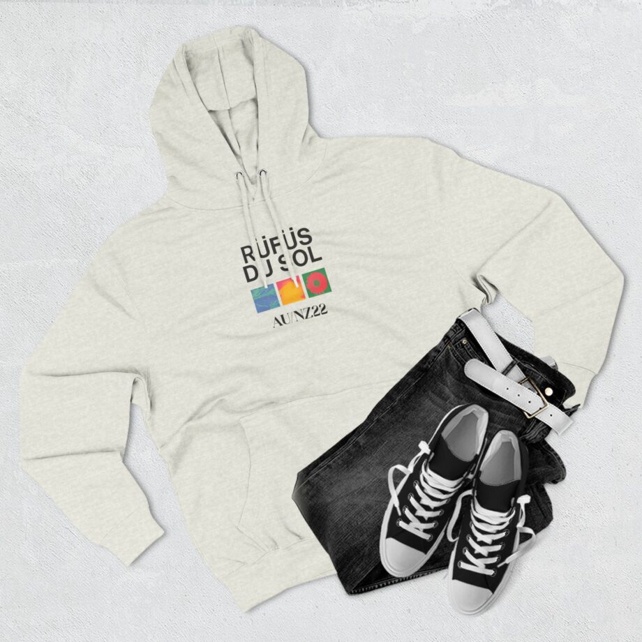 Rufus Du Sol Three-Panel Fleece Hoodie