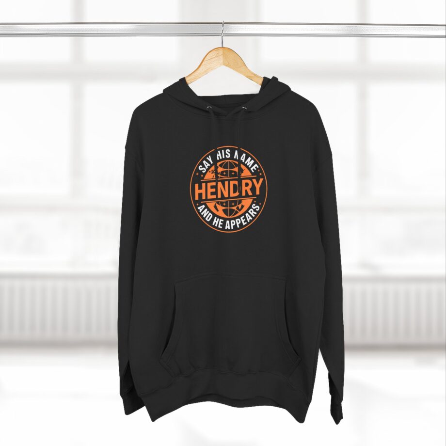 Say His Name Joe Hendry Three-Panel Fleece Hoodie
