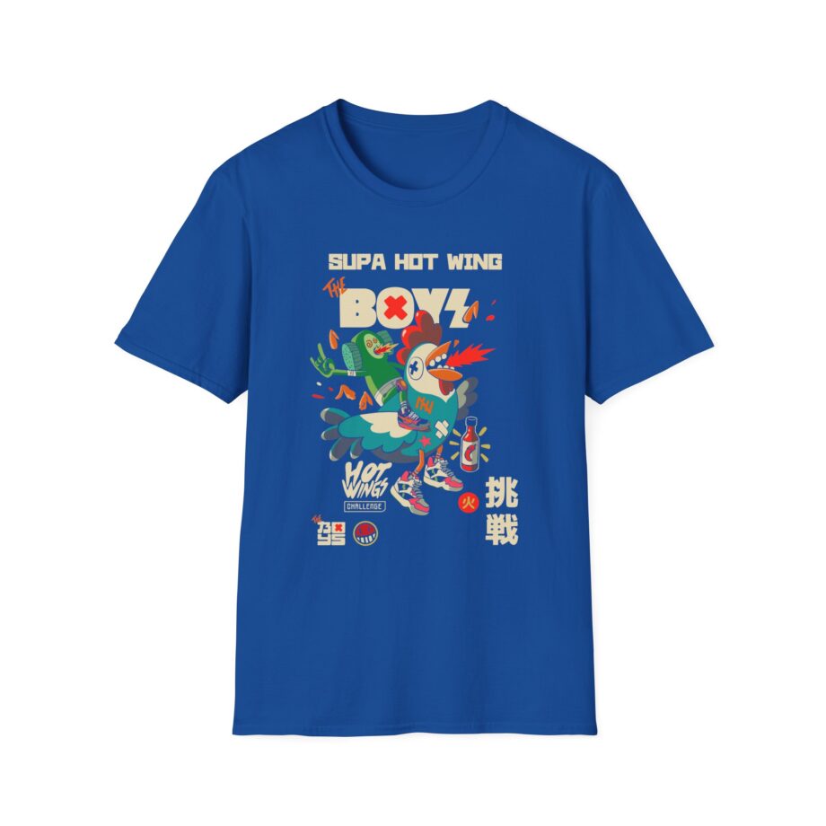 Joshdub the Boys Hot Wings Challenge Unisex Softstyle T-shirt