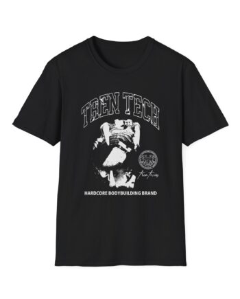 Tren Tech Hardcore Bodybuilding Brand Unisex Softstyle T-shirt