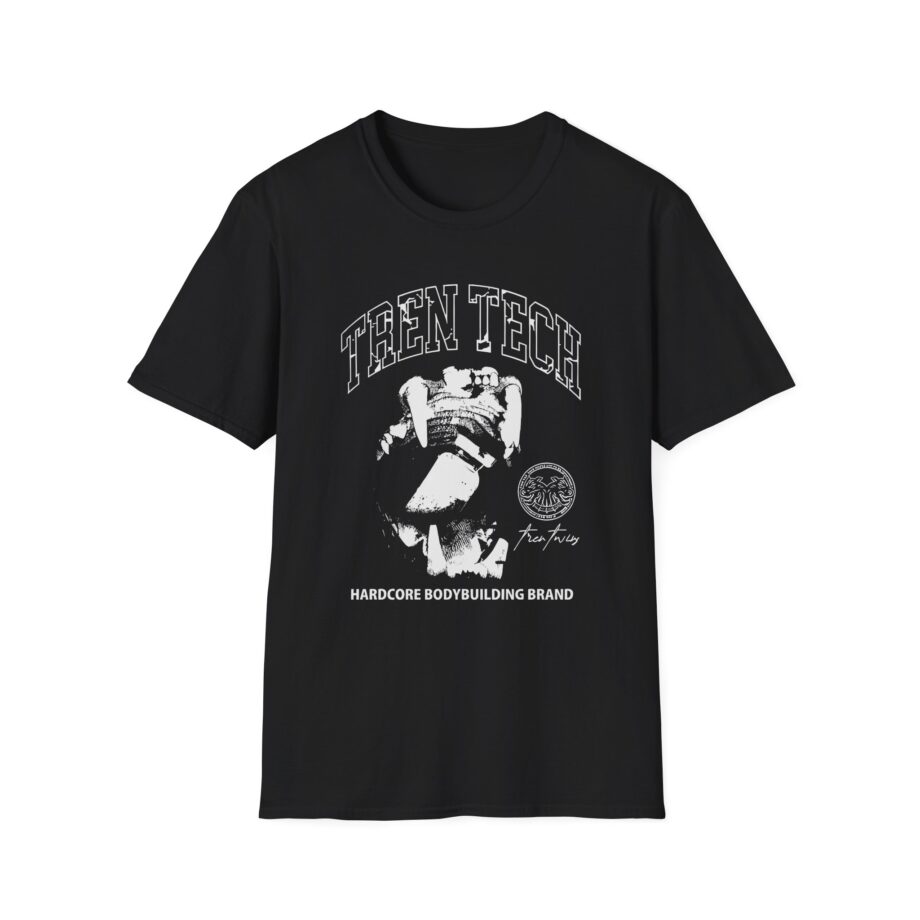 Tren Tech Hardcore Bodybuilding Brand Unisex Softstyle T-shirt