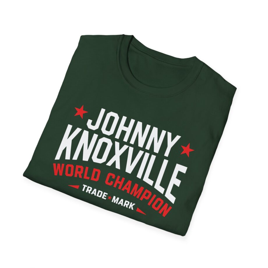 Jackass Johnny Knoxville World Champion Trade Mark Unisex Softstyle T-Shirt