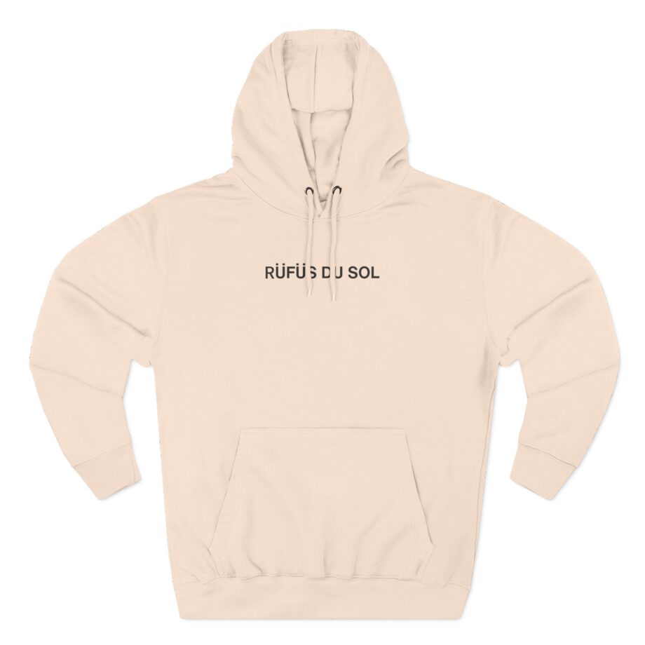 Rufus Du Sol Three-panel Fleece Hoodie