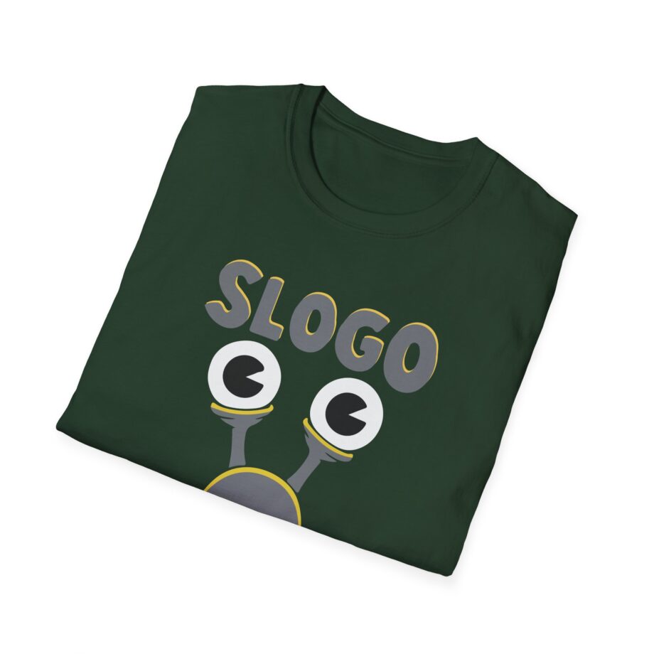 Slogo Snail Cute Unisex Softstyle T-Shirt