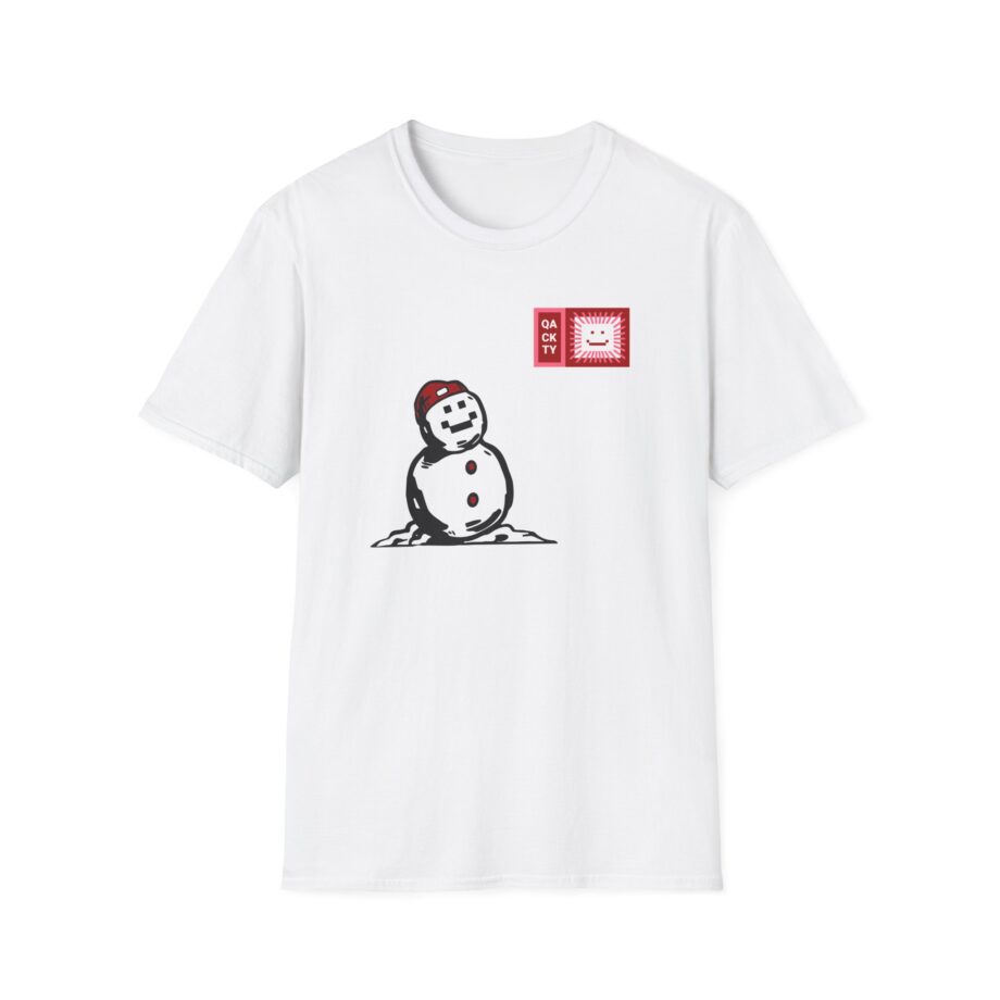 Quackity Snowman Unisex Softstyle T-shirt
