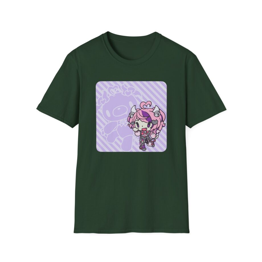 Vshojo Ironmouse X Gloomy Bear Unisex Softstyle T-Shirt