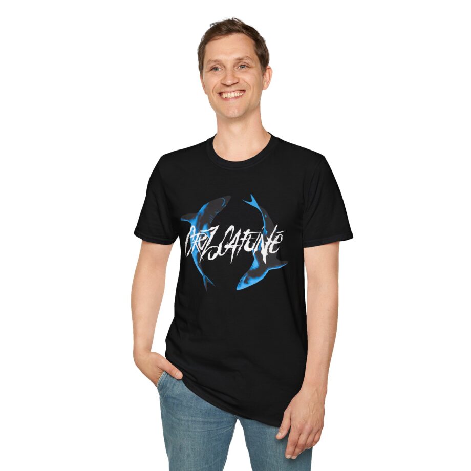 Cruz Cafune Double Shark Unisex Softstyle T-Shirt