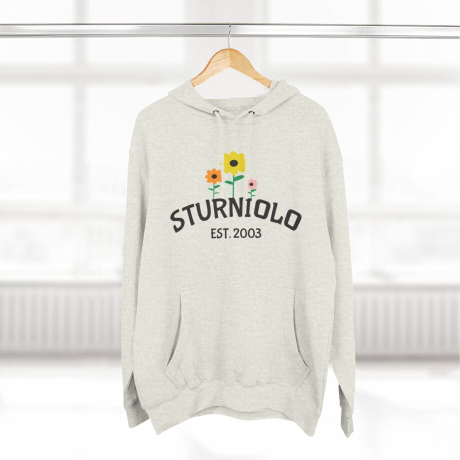 Sturniolo Flower Three-panel Fleece Hoodie
