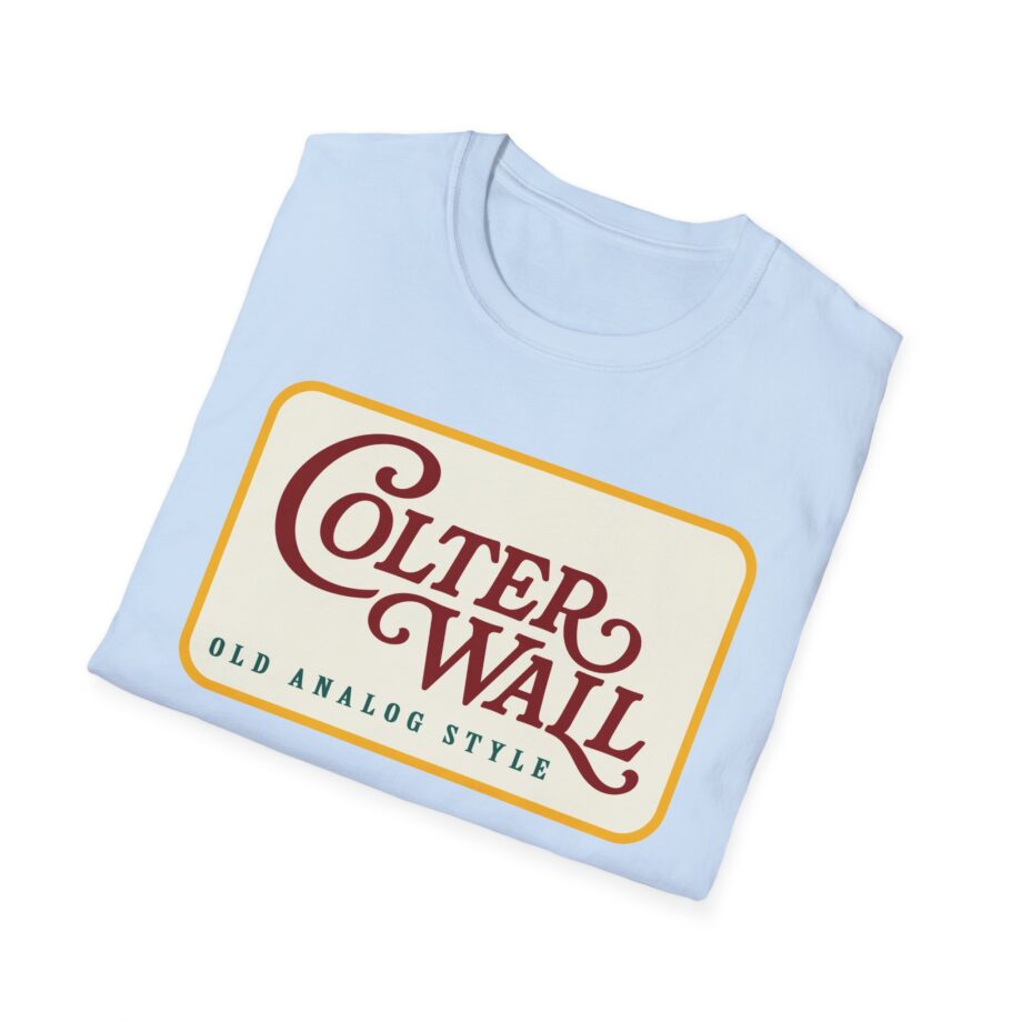 Colter Wall Old Analog Style Unisex Softstyle T-shirt