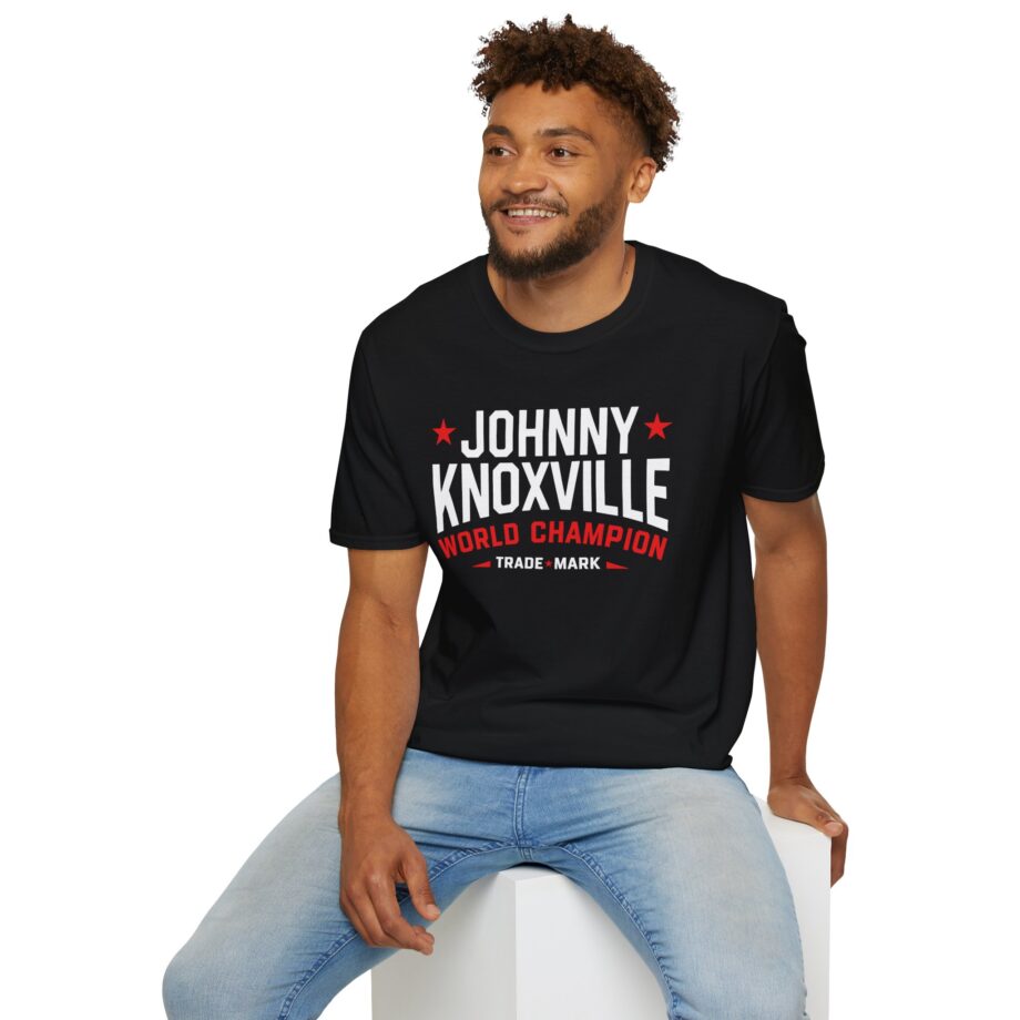 Jackass Johnny Knoxville World Champion Trade Mark Unisex Softstyle T-Shirt
