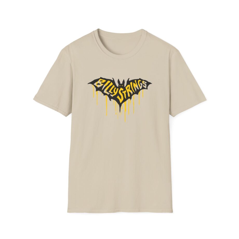 Billy Strings Austin Bat Tee (Attak / Casper Herselman) Unisex Softstyle T-Shirt