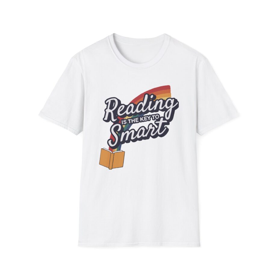 Nate Bargatze Reading is the Key to Smart Unisex Softstyle T-Shirt