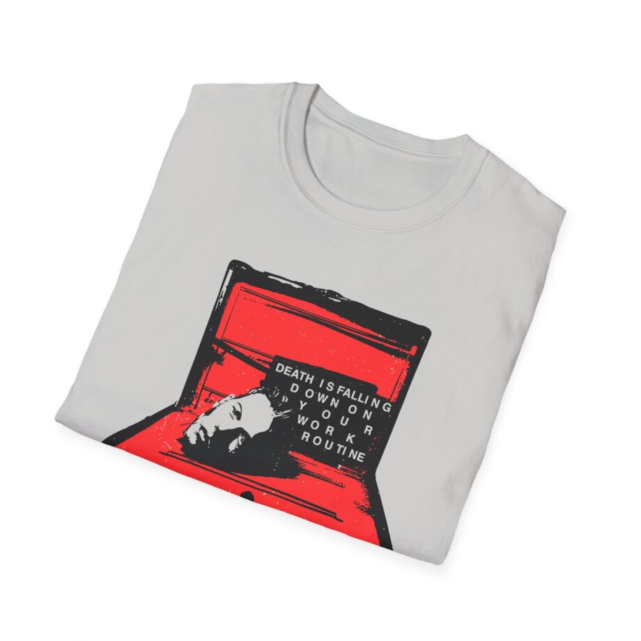 Fontaines Death Is Falling Down On Your Work Routine Unisex Softstyle T-Shirt