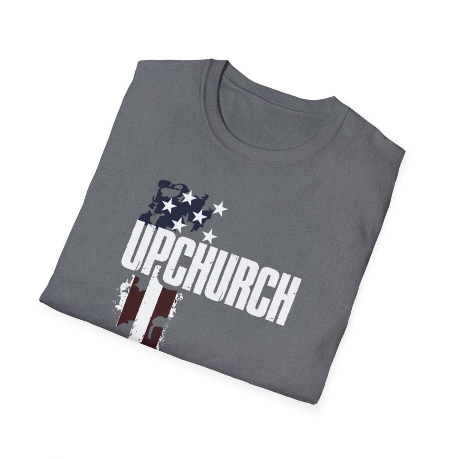 Upchurch Family American Flag Graphic Unisex Softstyle T-Shirt