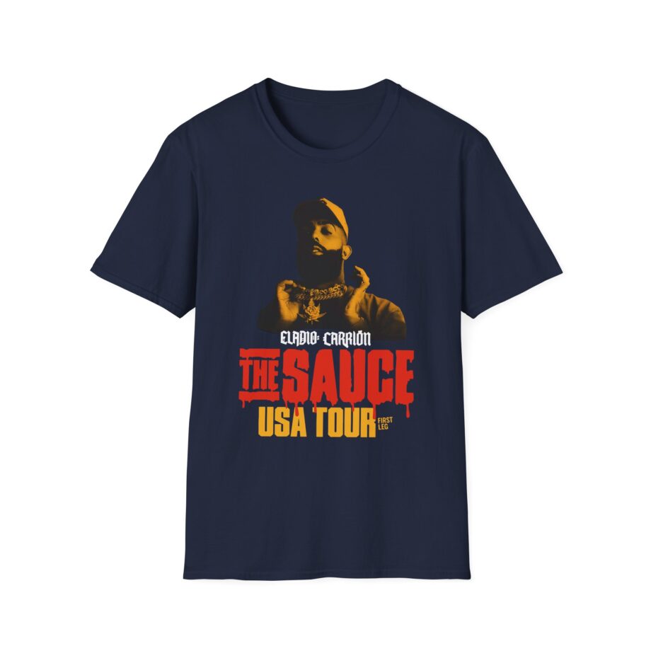 Eladio Carrion Sauce Boyz Usa Tour Unisex Softstyle T-Shirt