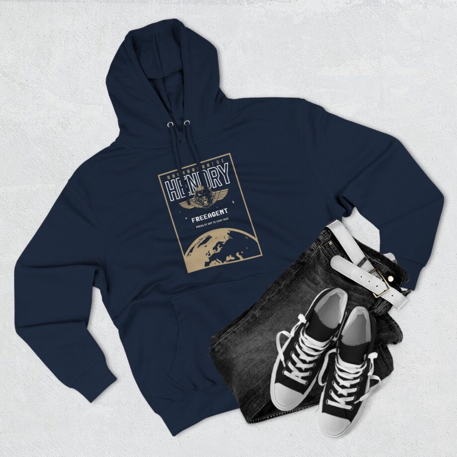 Joe Hendry Three-Panel Fleece Hoodie