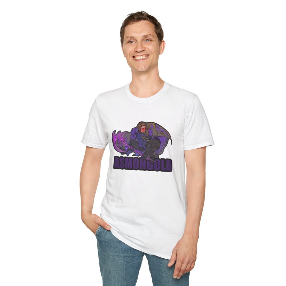 Zackrawrr the Dark Purple Knight Unisex Softstyle T-shirt