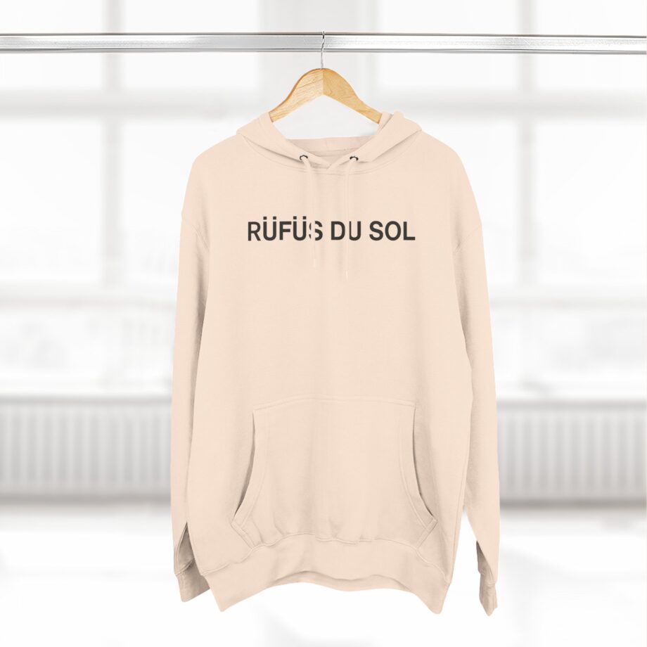 Rufus Du Sol Three-Panel Fleece Hoodie
