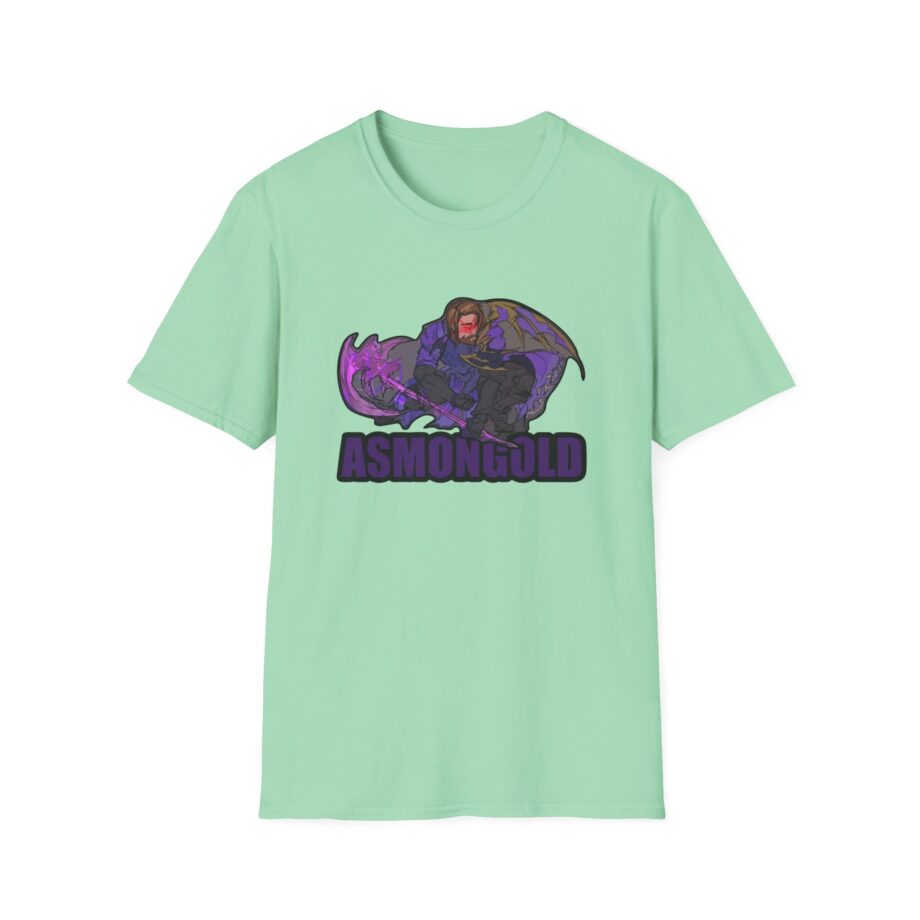 Zackrawrr the Dark Purple Knight Unisex Softstyle T-shirt