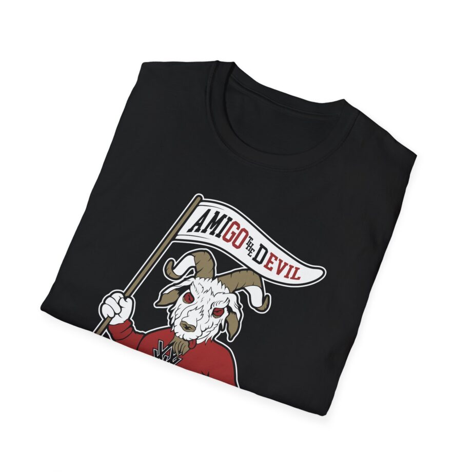 Amigo the Devil Go Evil Mascot Unisex Softstyle T-shirt