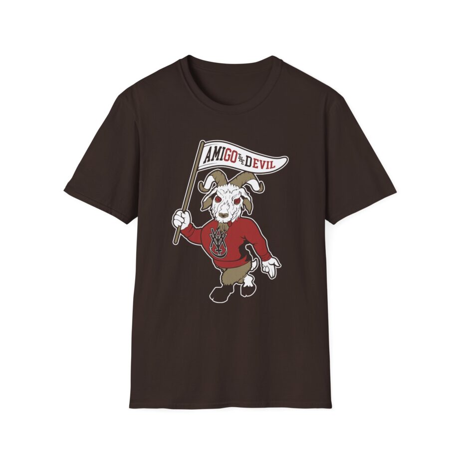 Amigo the Devil Go Evil Mascot Unisex Softstyle T-shirt