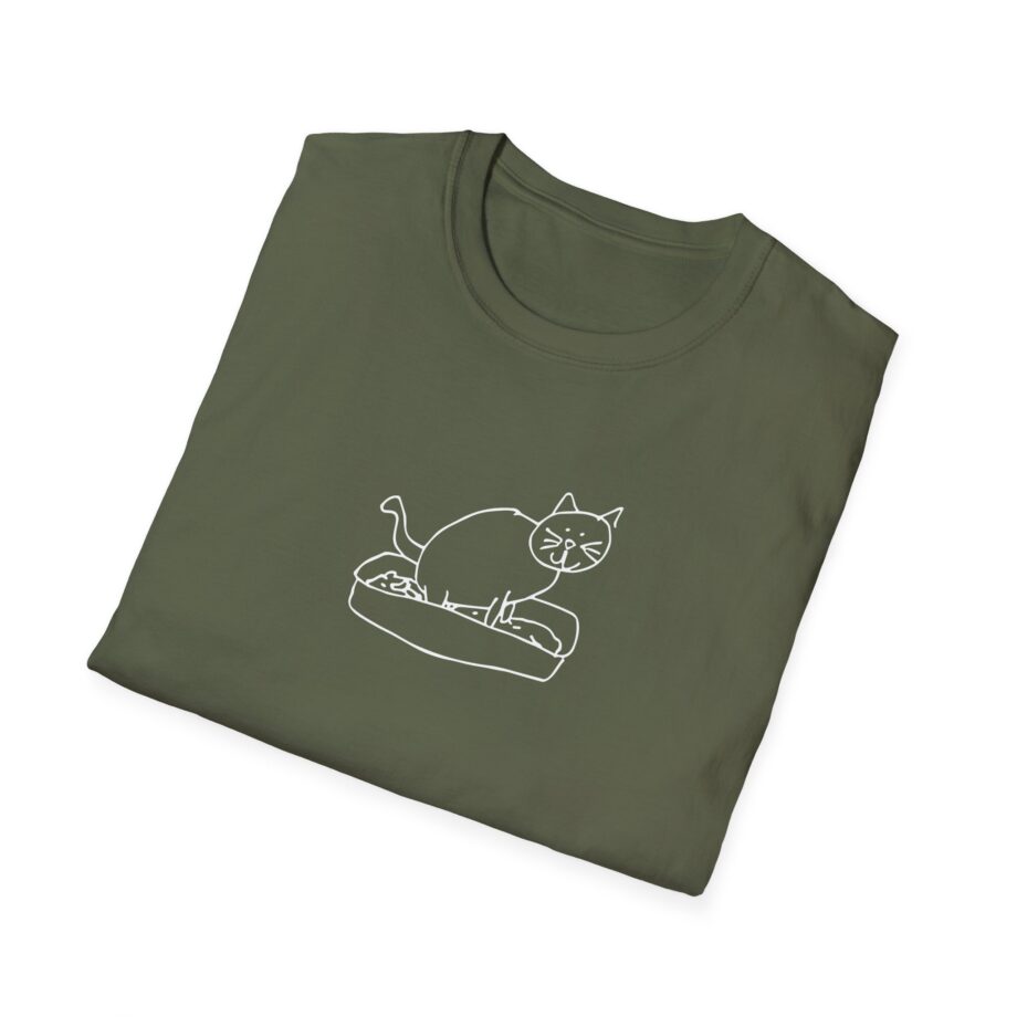 William Osman Cat Litter Unisex Softstyle T-Shirt