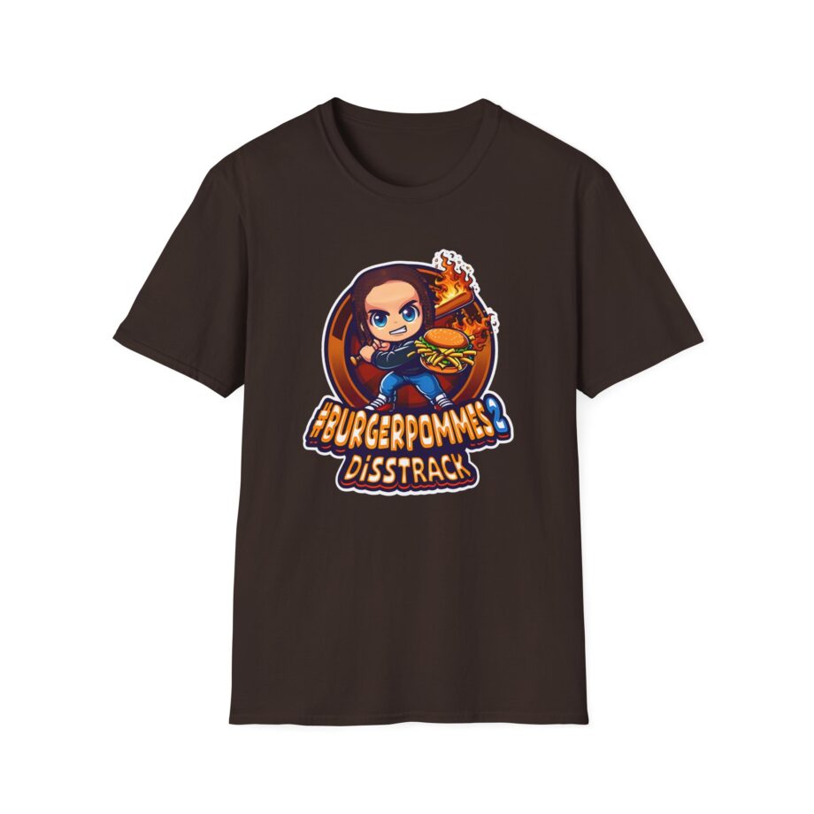 Burger Pommes  Unisex Softstyle T-Shirt