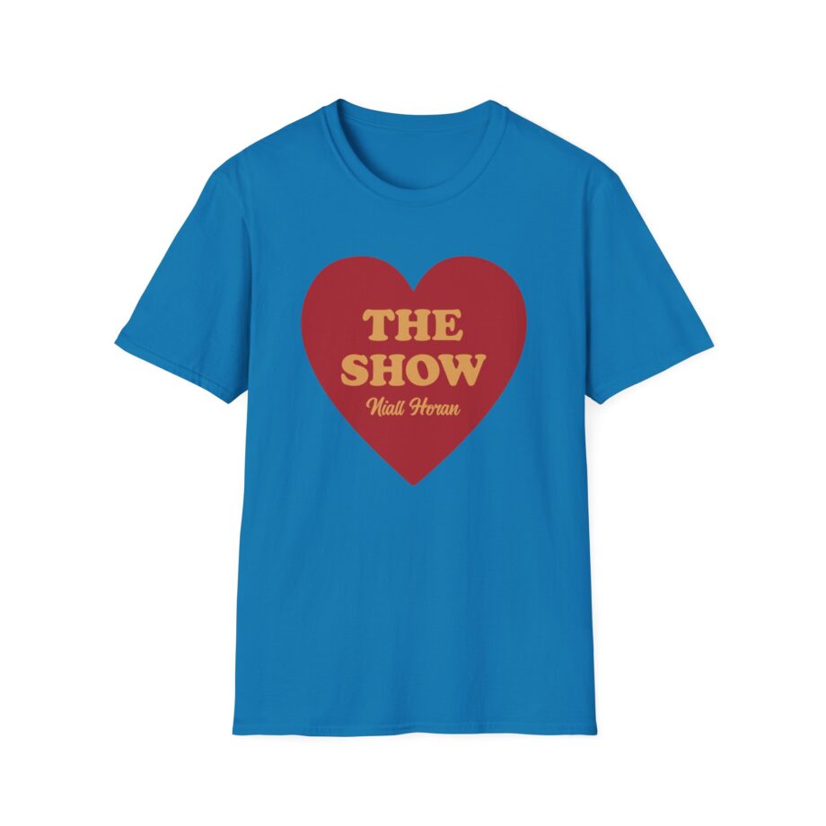 Niall Horan Hello Lovers X the Show Heart Unisex Softstyle T-shirt