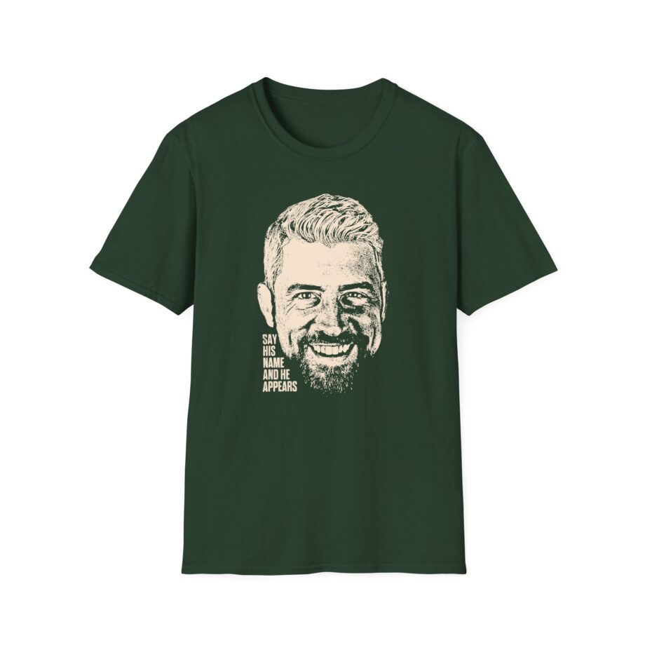 Joe Hendry Say His Name and He Appears Unisex Softstyle T-shirt