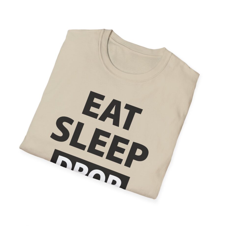 Morgz Eat Sleep Drop Repeat Unisex Softstyle T-Shirt