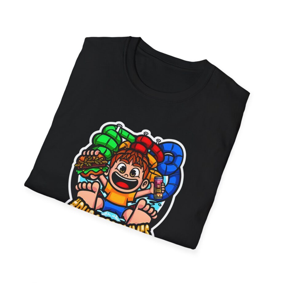Burger Pommes  Unisex Softstyle T-Shirt