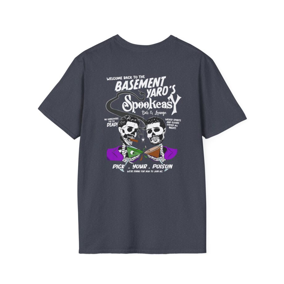 Basement Yard the Spookeasy Bar & Lounge Unisex Softstyle T-shirt