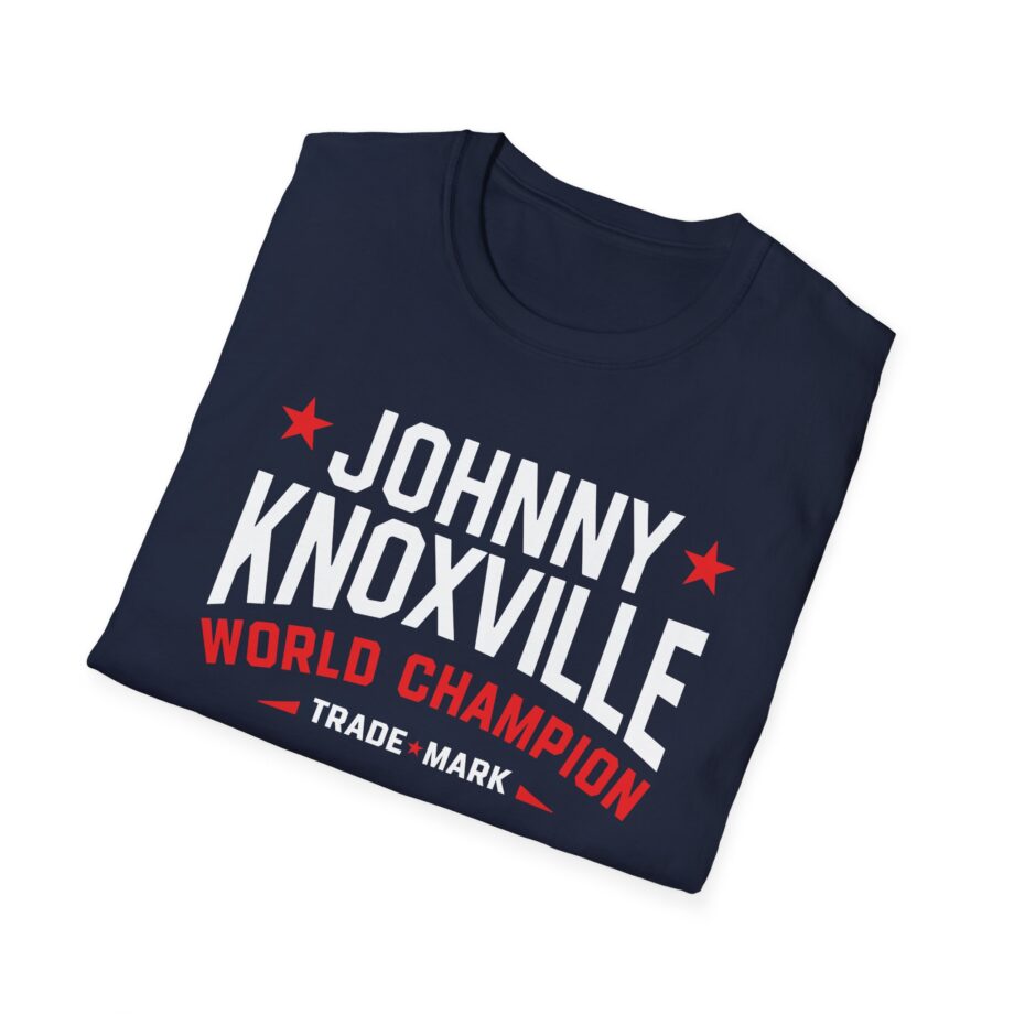Jackass Johnny Knoxville World Champion Trade Mark Unisex Softstyle T-Shirt