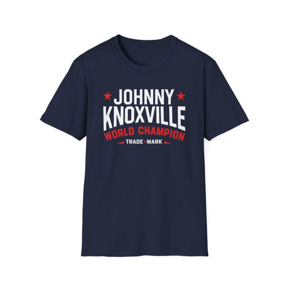 Jackass Johnny Knoxville World Champion Trade Mark Unisex Softstyle T-Shirt