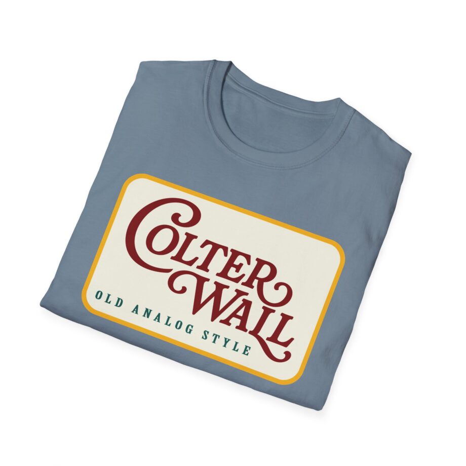 Colter Wall Old Analog Style Unisex Softstyle T-shirt