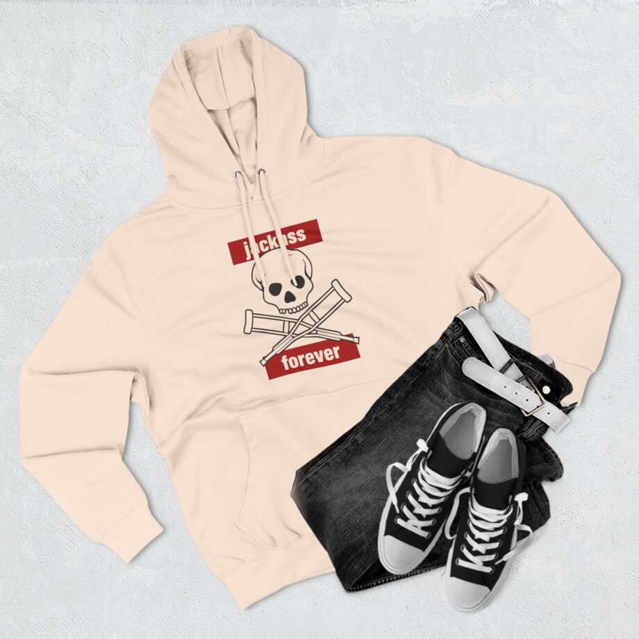 If You're Gonna Be Dumb You Gotta Be Tough Three-Panel Fleece Hoodie