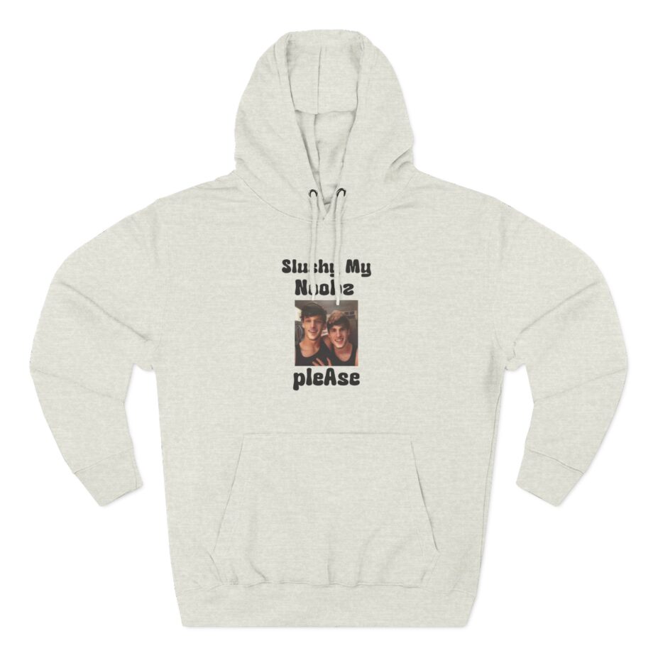Slushy Noobz Martin and Hamzah Comedy Three-panel Fleece Hoodie