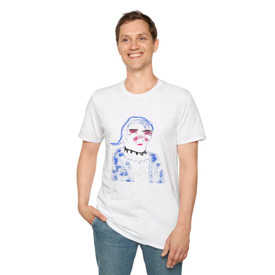 Dorian Electra Flamboyant Shitty Unisex Softstyle T-shirt