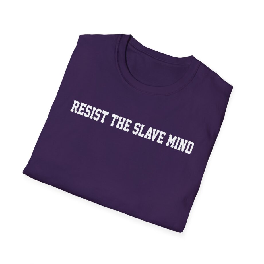 Andrew Tate Resist the Slave Mind Unisex Softstyle T-shirt