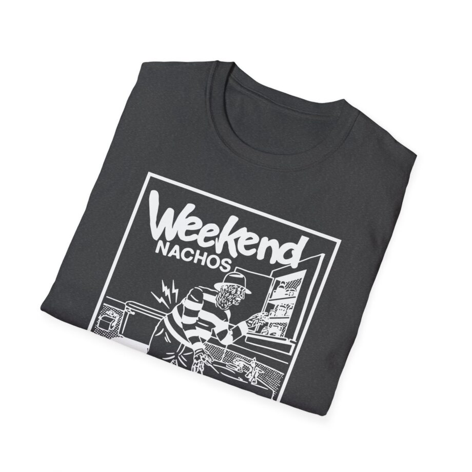 Weekend Nachos I Writhe in Pain Unisex Softstyle Tee