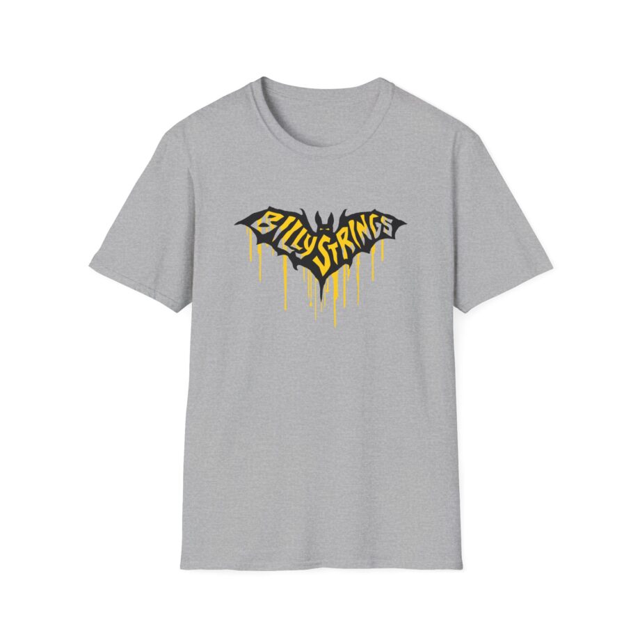 Billy Strings Austin Bat Tee (Attak / Casper Herselman) Unisex Softstyle T-Shirt