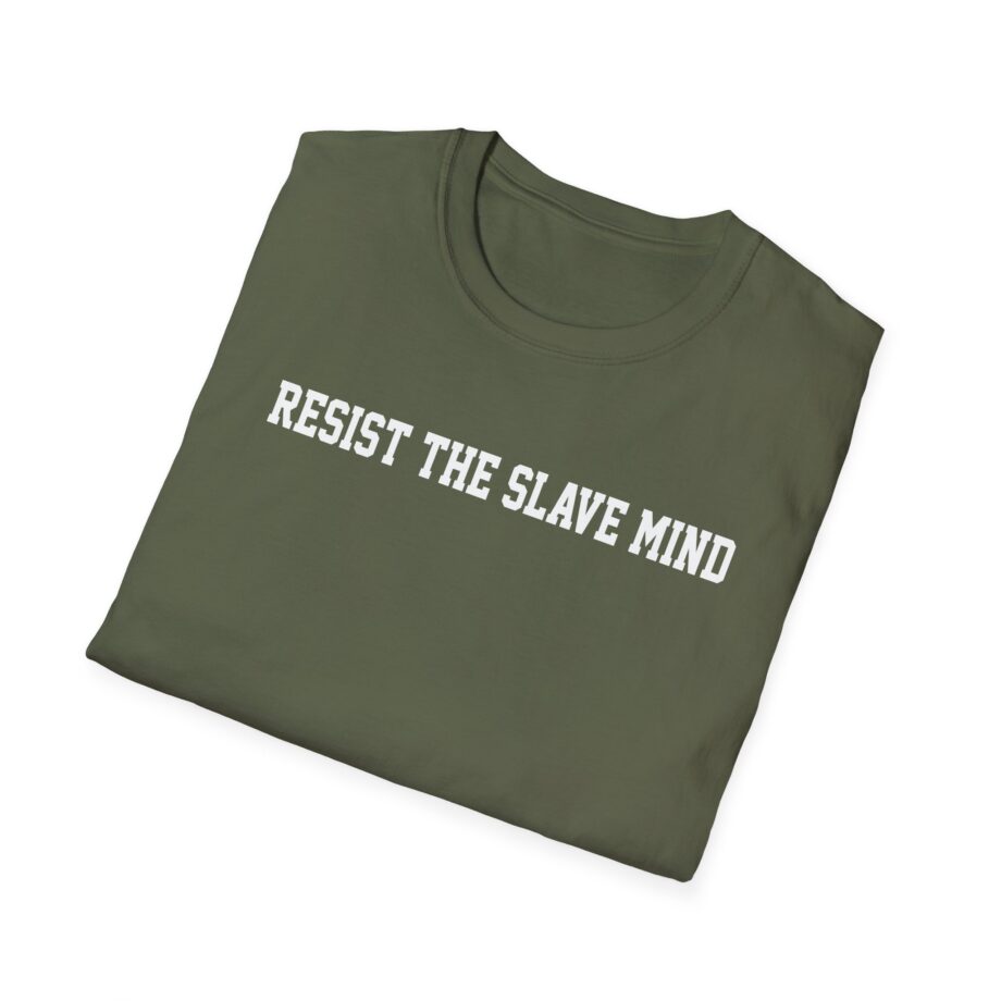 Andrew Tate Resist the Slave Mind Unisex Softstyle T-shirt