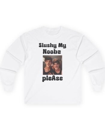 Slushy Noobz Martin and Hamzah Comedy Unisex Ultra Cotton Long Sleeve Tee