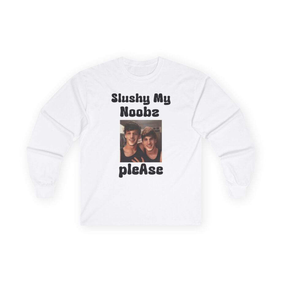 Slushy Noobz Martin and Hamzah Comedy Unisex Ultra Cotton Long Sleeve Tee
