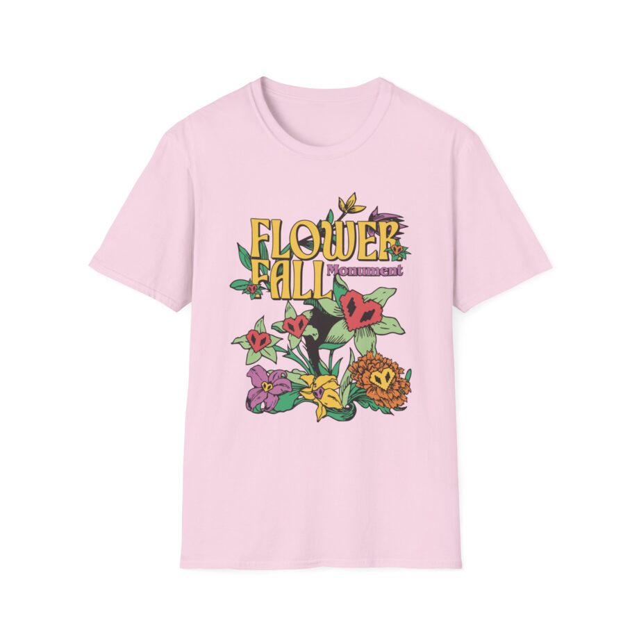 Philza Flower Fall Monument Unisex Softstyle T-shirt