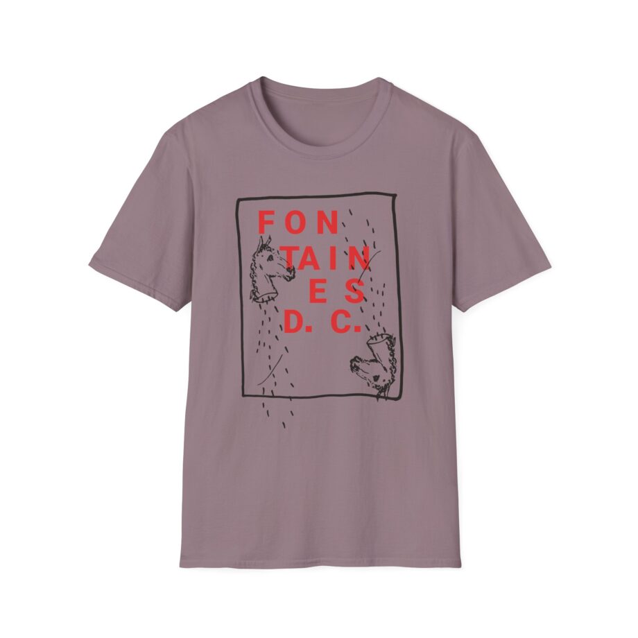 Fontaines Horse Head Unisex Softstyle T-Shirt