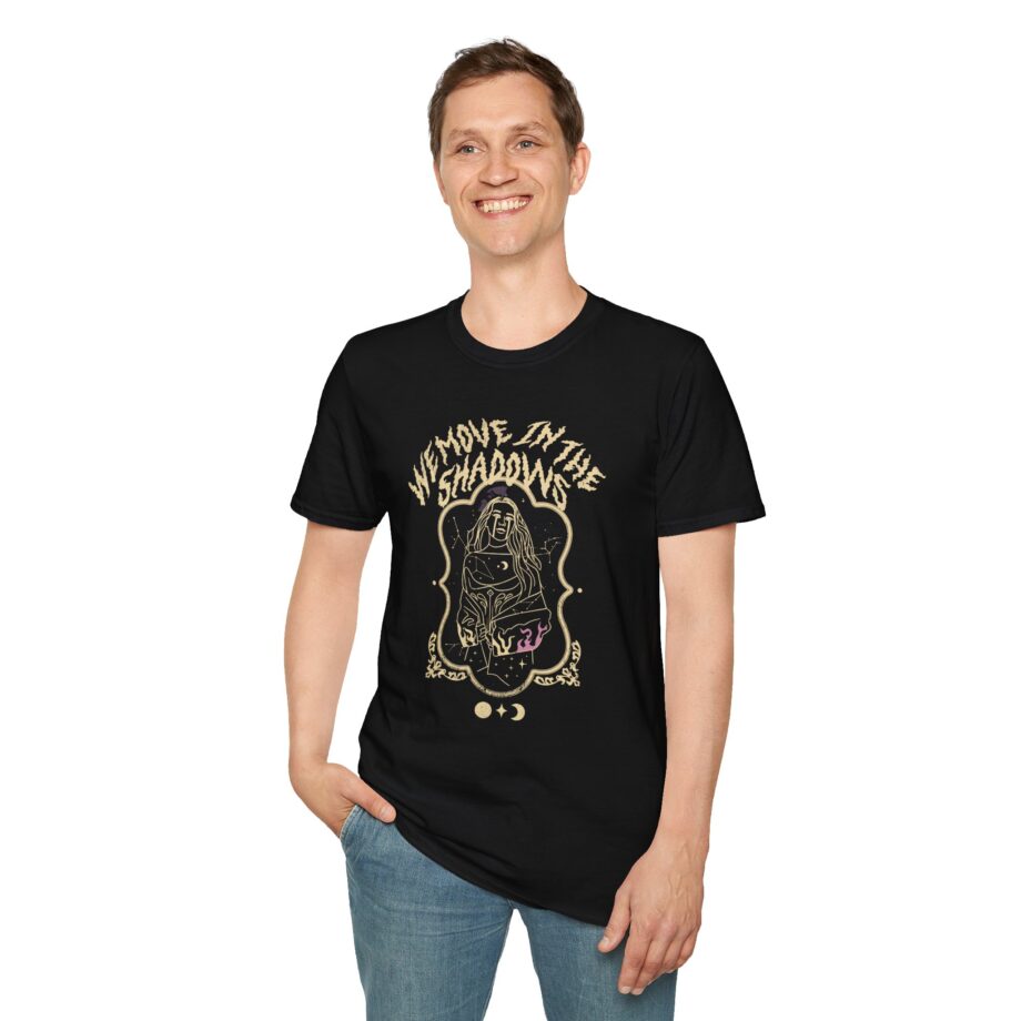 Charlotte Dobre We Move in the Shadows Unisex Softstyle T-shirt