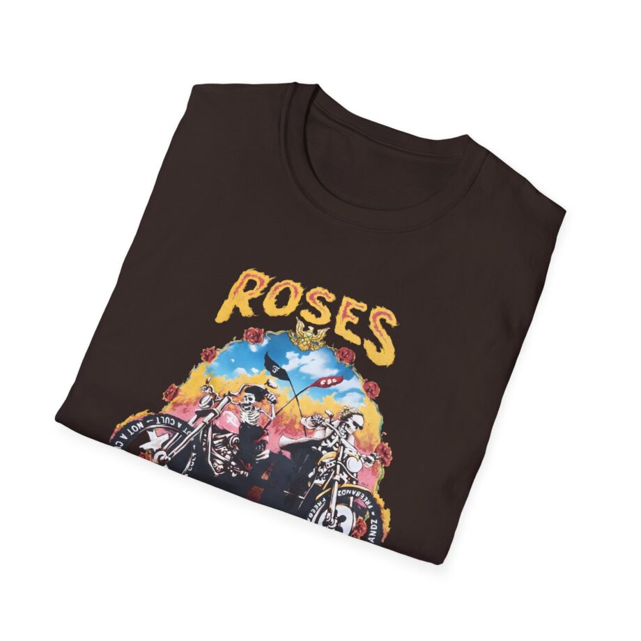 Not a Cult X Freebandz Roses Unisex Softstyle T-Shirt
