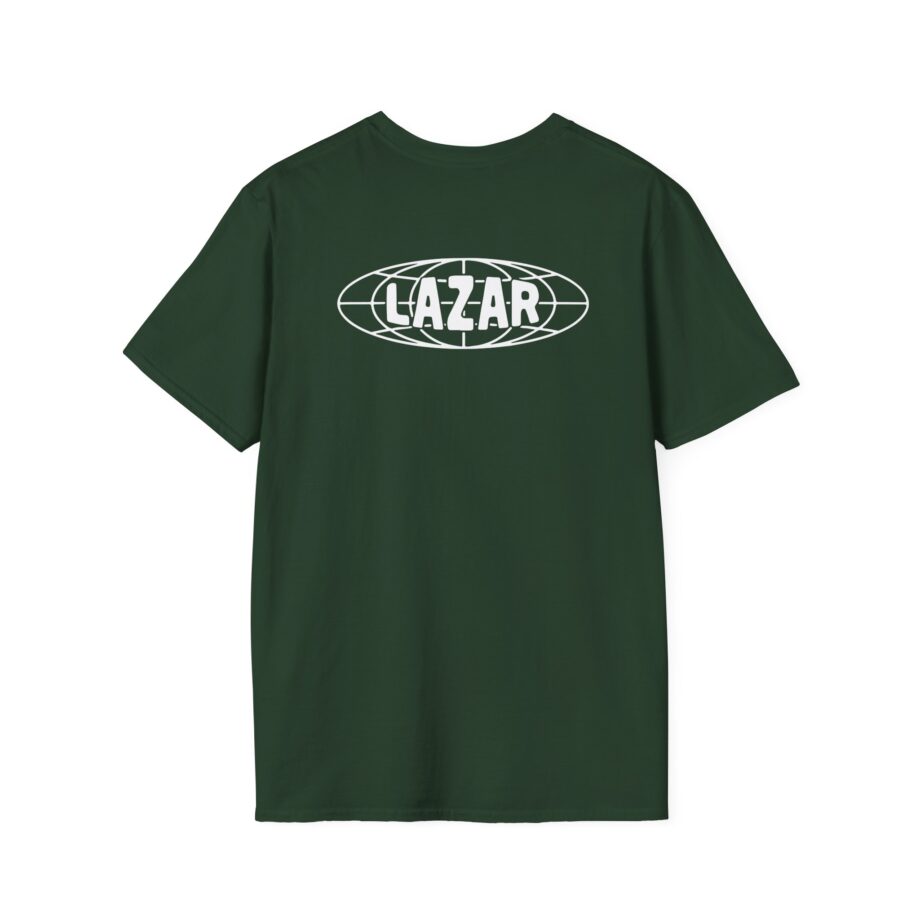 Lazarbeam Globe Indigo Unisex Softstyle T-Shirt